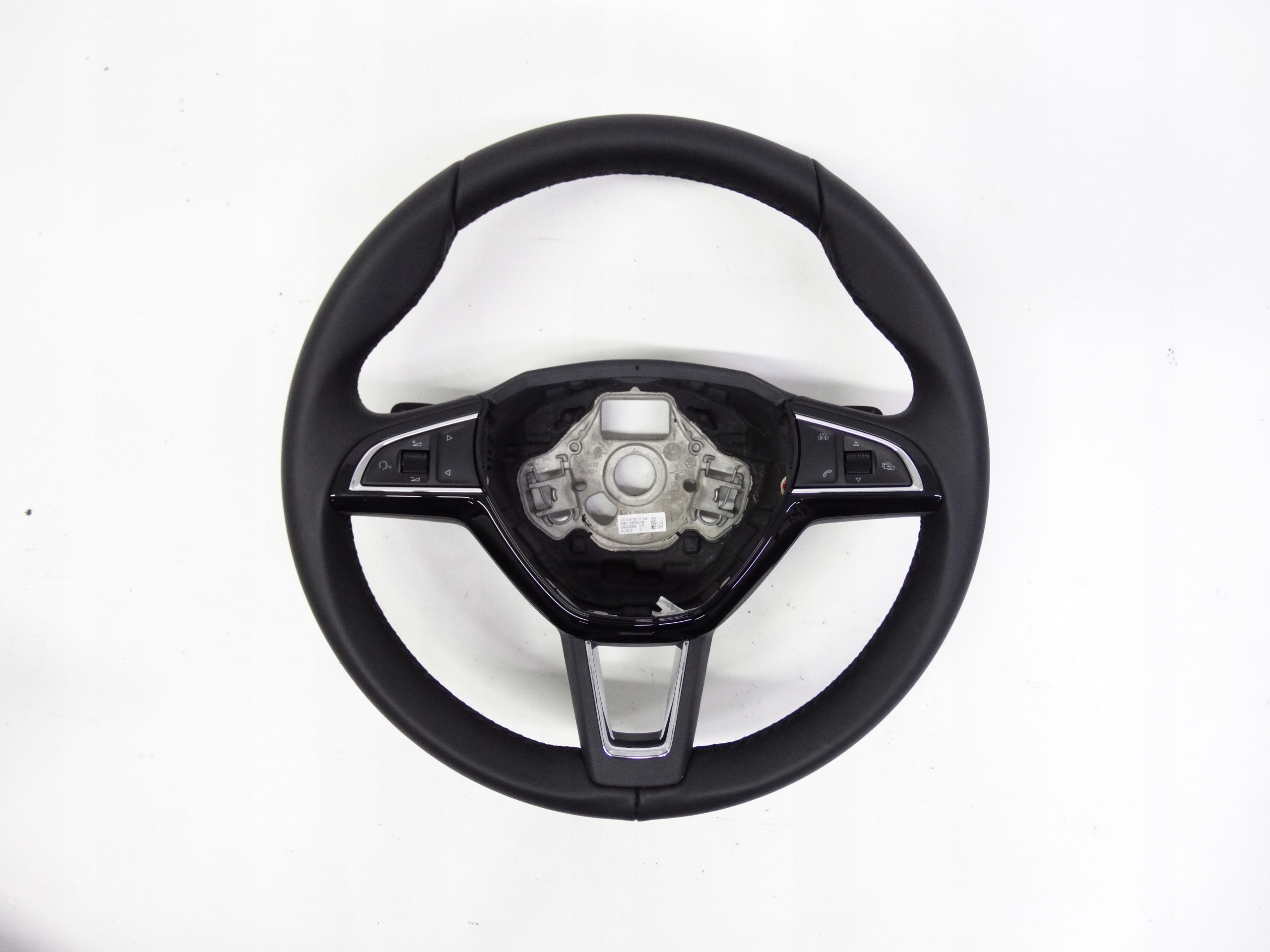 Second image of Skoda SuperB III 3V kierownica skórzana multifunkcja 3V0419091M