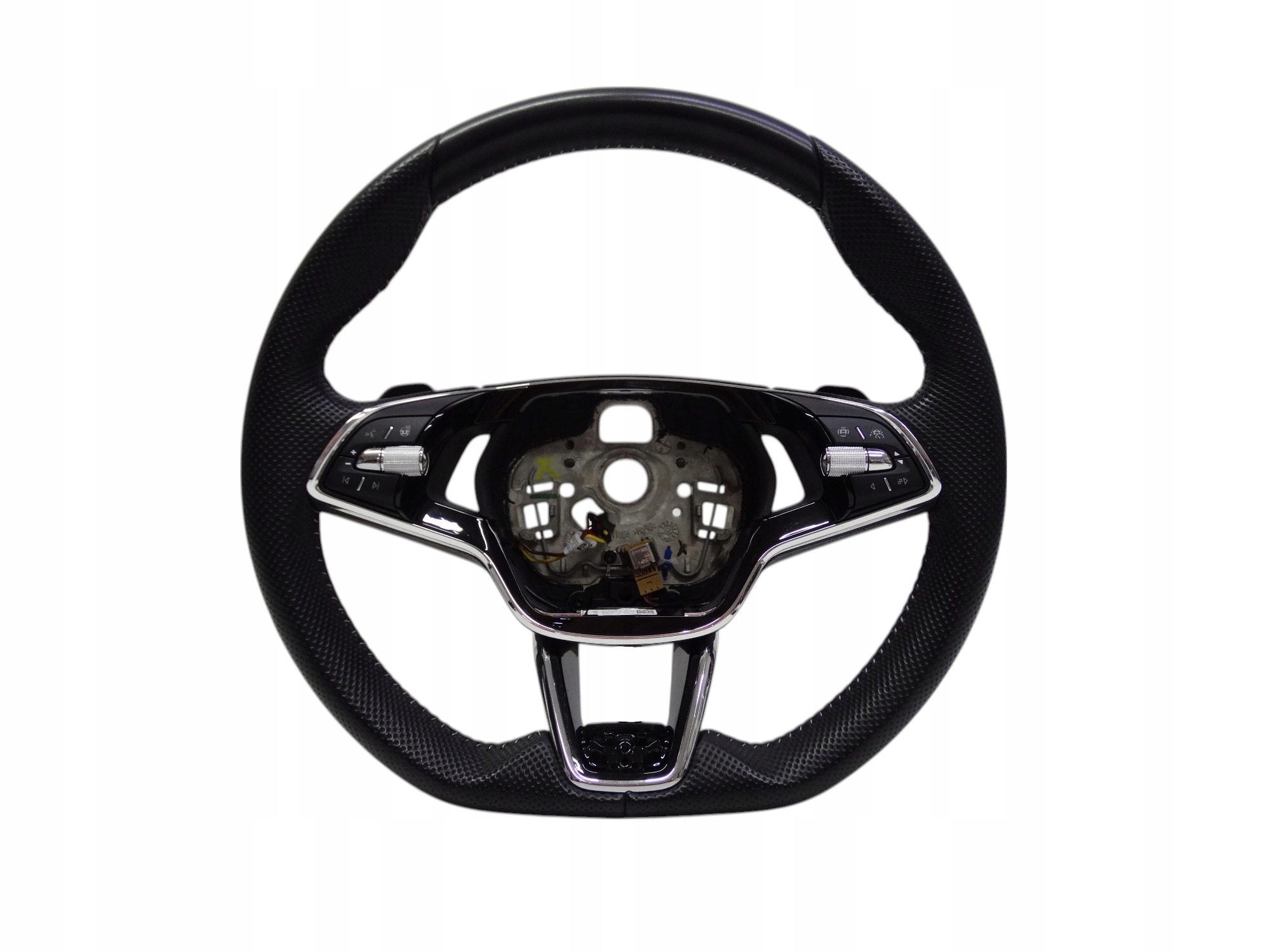 Skoda Octavia IV RS 5E3 19- kierownica skórzana multifunkcja 5E3959542AA