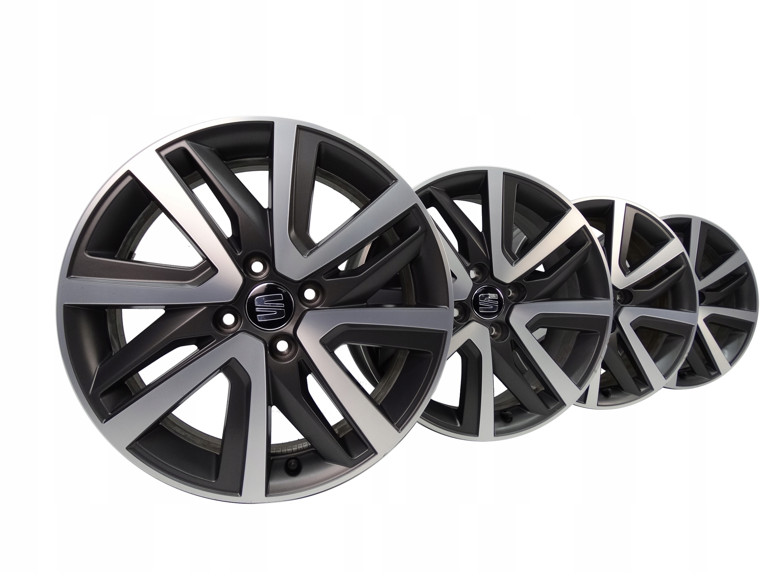 Seat Mii Electric komplet 16 cali 12S601025