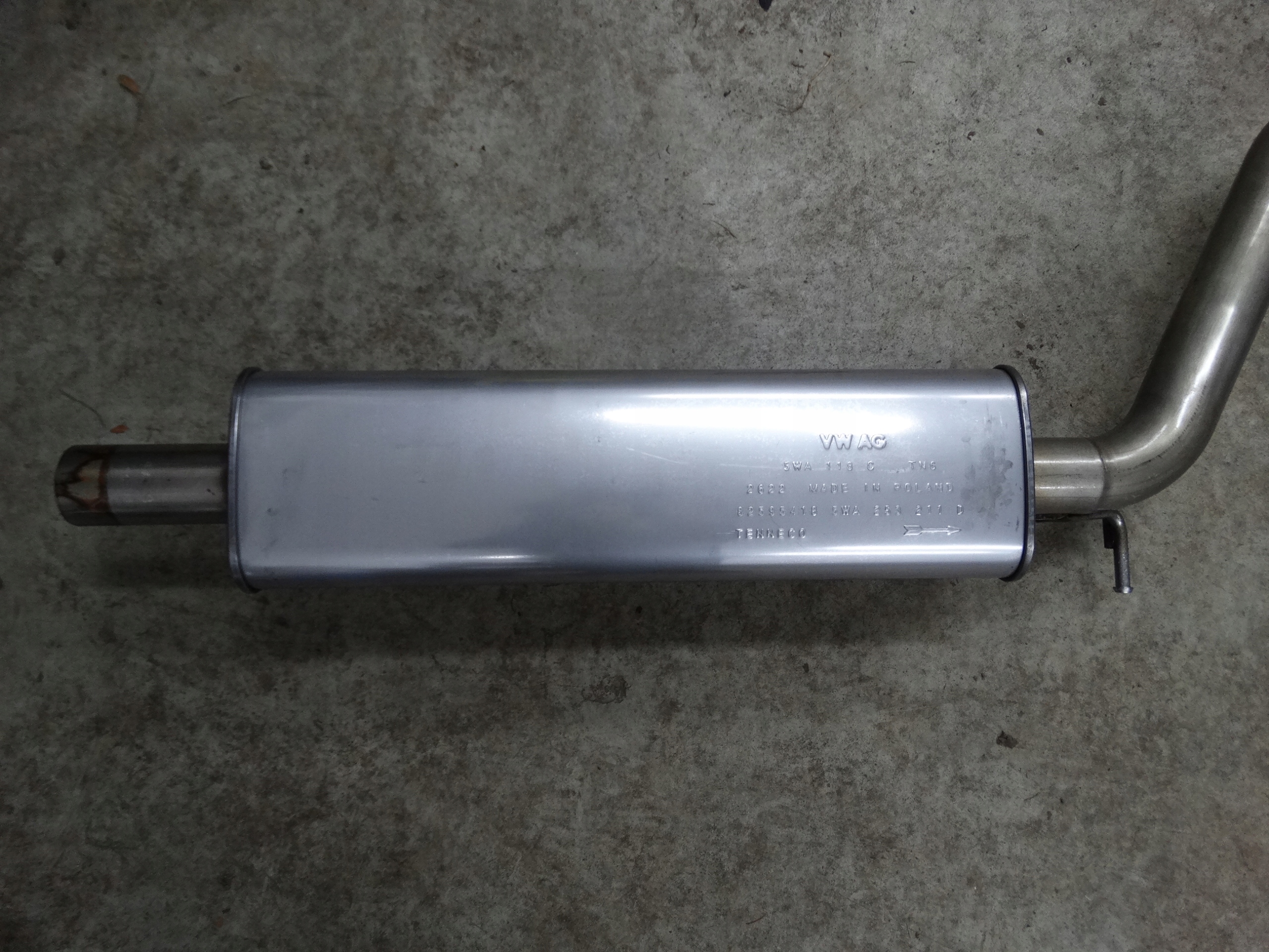 Second image of VW Golf VIII GTI 2.0 TSI układ wydechowy kompletny