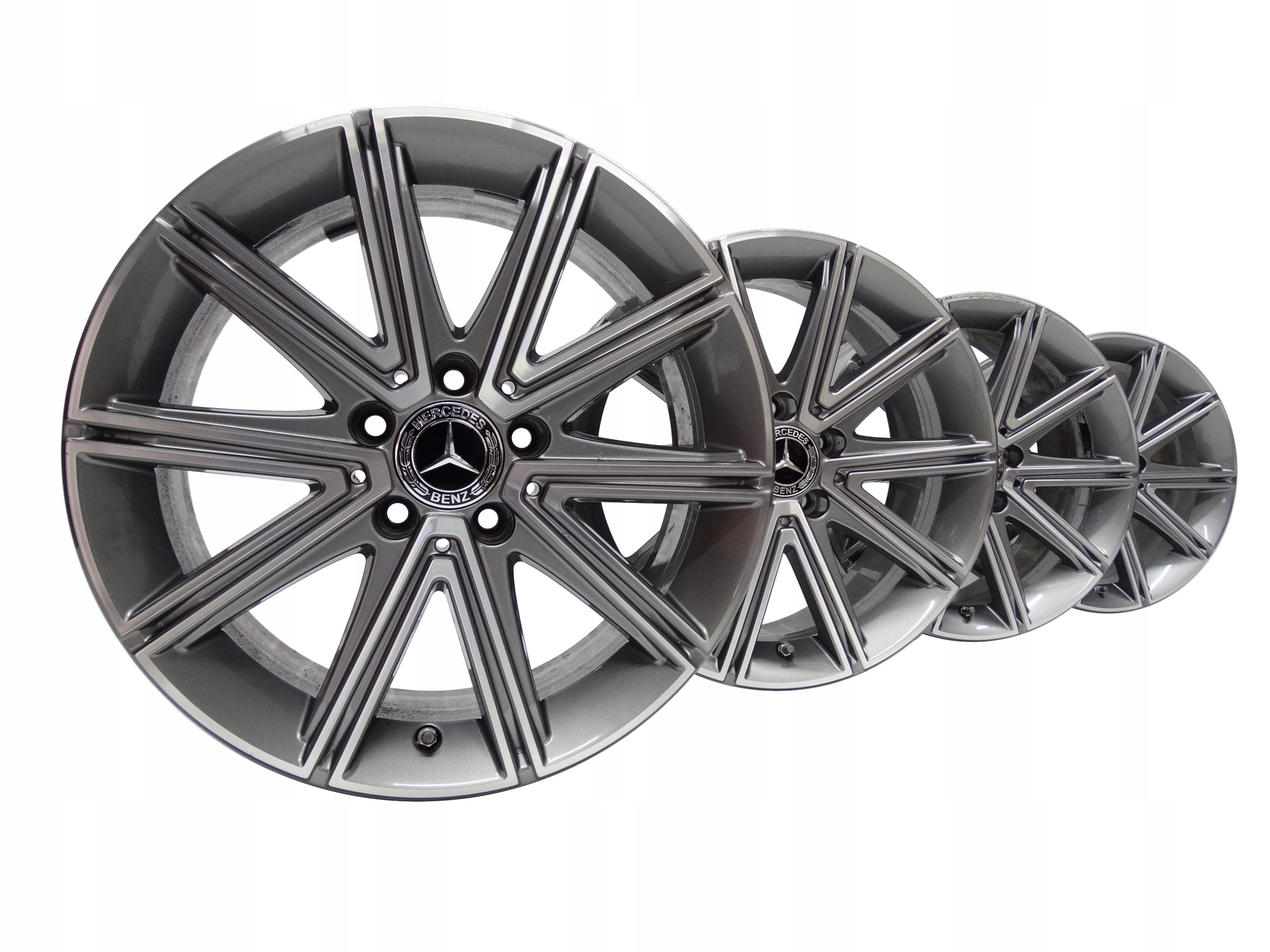 Mercedes SLK III R172 komplet 17 cali A1724011402