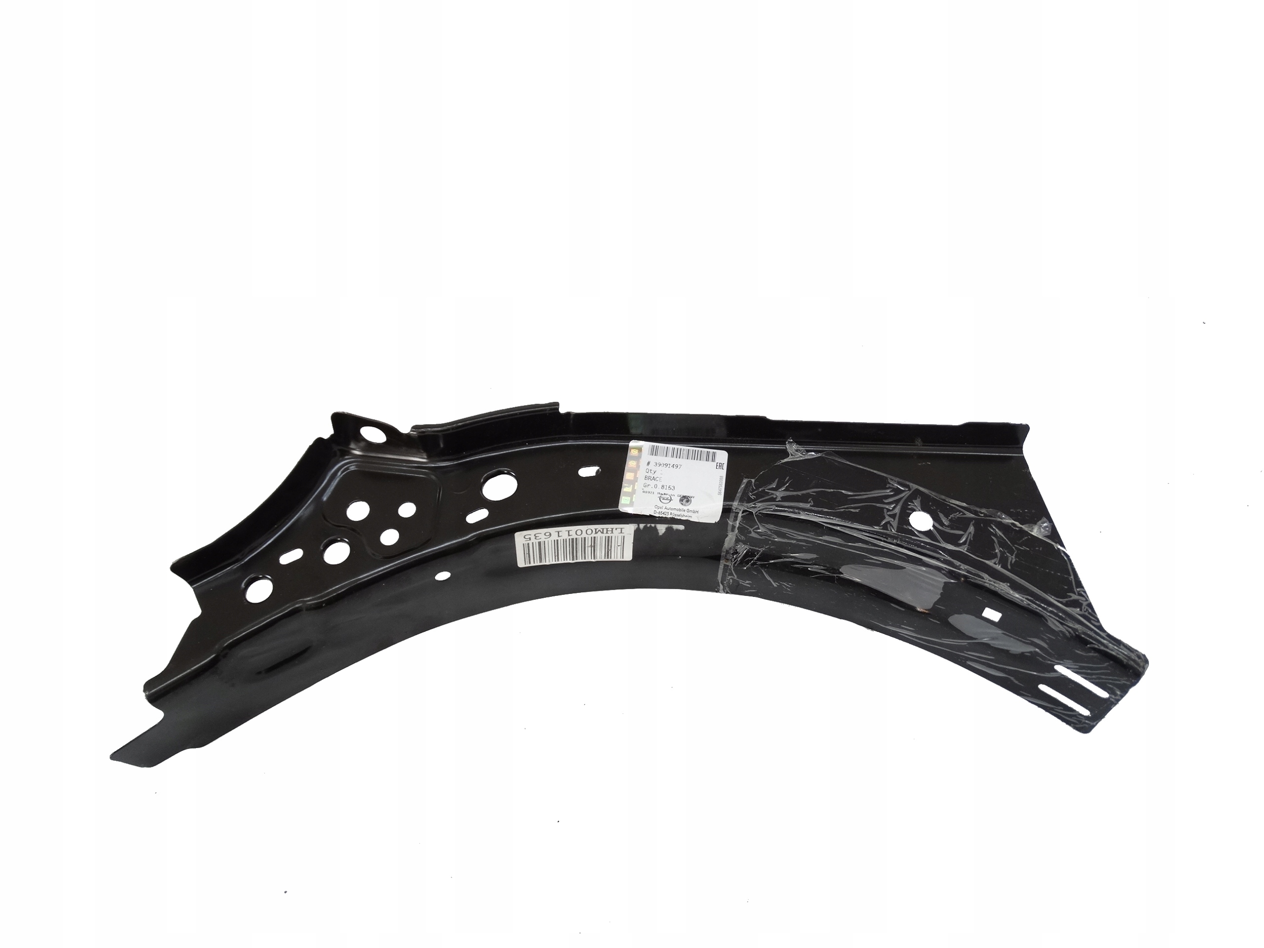 Opel Astra K V wspornik błotnika 39091497