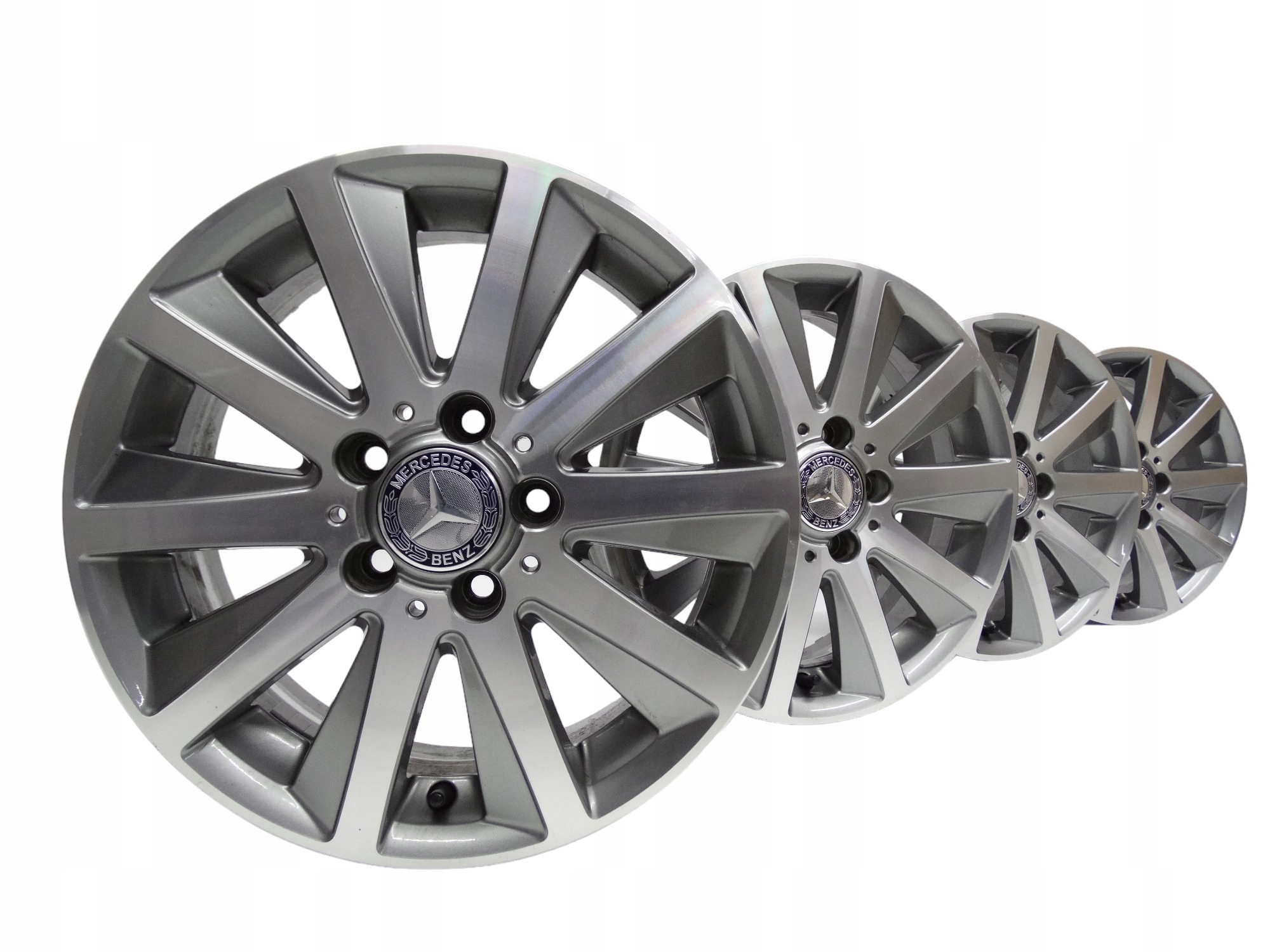 Mercedes A-Klasa W169 komplet felg 16 cali A1694013102 oryginalne