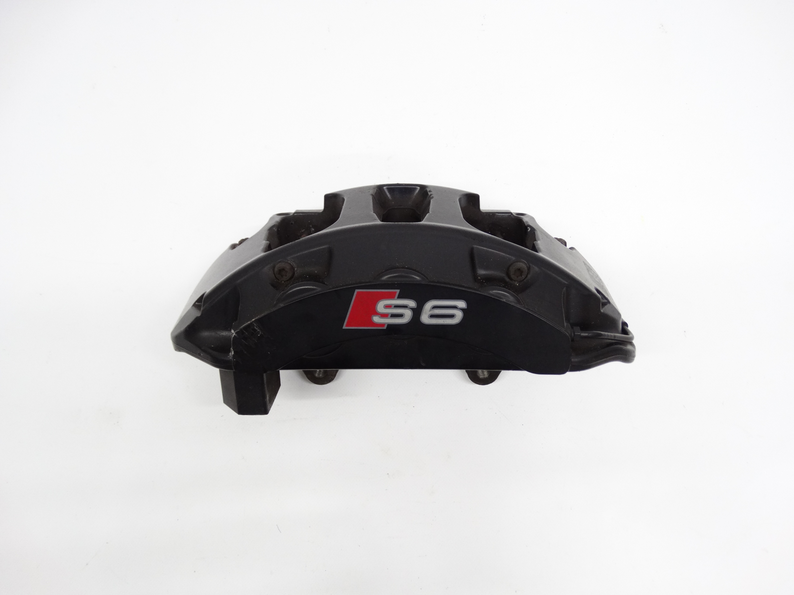 Second image of Audi S6 C7 4G zacisk hamulcowy lewy przedni oryginalny 4G0615105AS