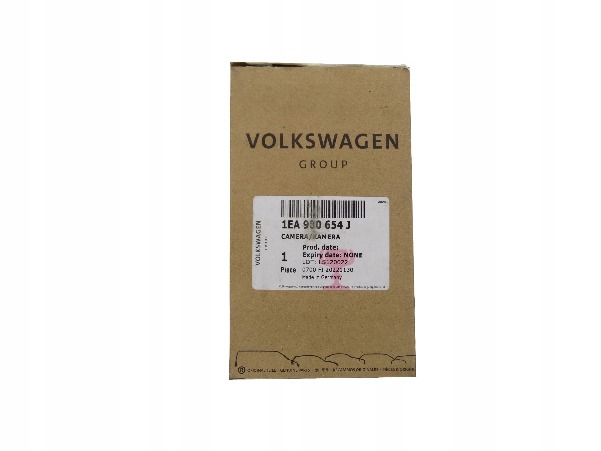 VW Seat Skoda kamera asystent 1EA980654J oryginalna NOWA