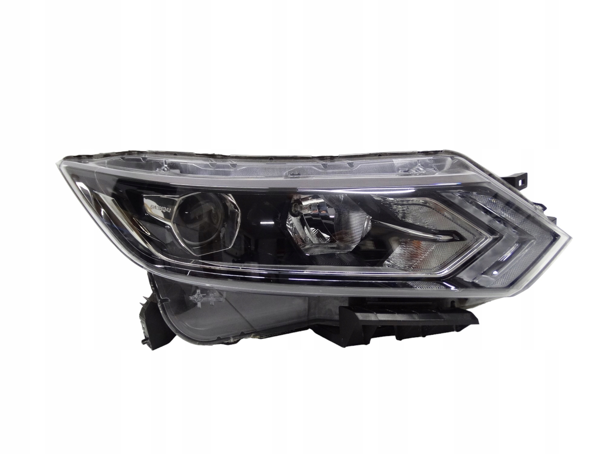 Nissan Qashqai II Lift 17-21 lampa prawa zwykła H7 + LED 100-19009 oryginał