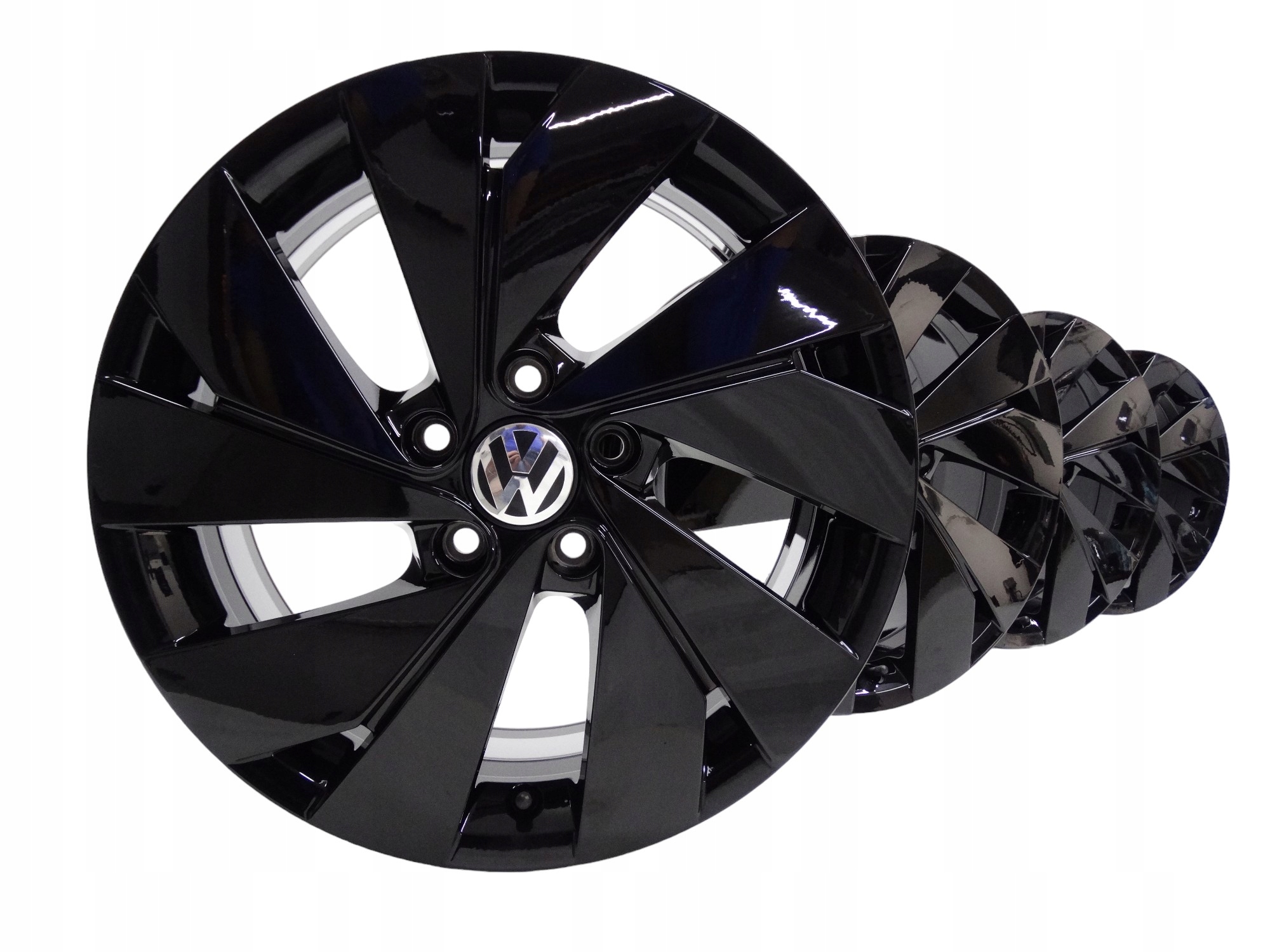 VW Golf VIII 5H komplet felg 17 cali 5H0601025B oryginalny