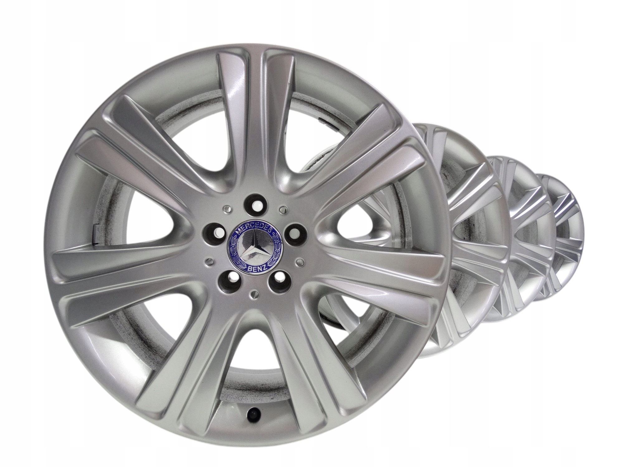 Mercedes S-Klasa W222 komplet felg 19 cali A2224012102 oryginalne