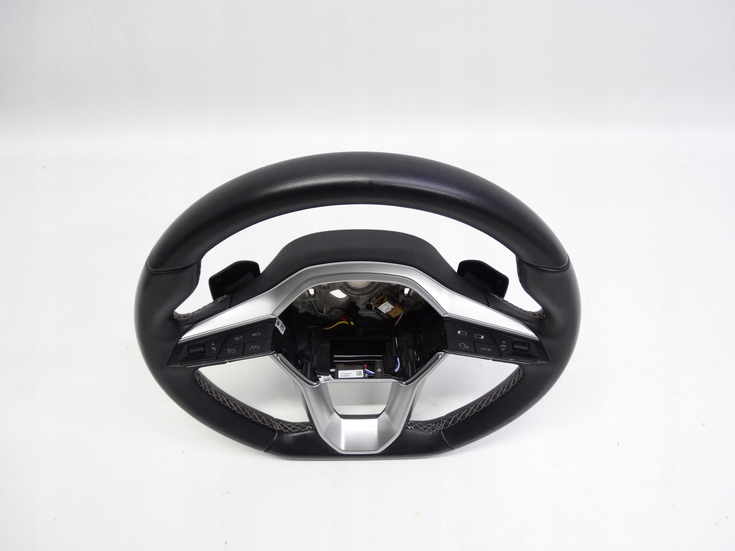 Second image of Seat Leon IV 20- kierownica skórzana multifunkcja łopatki 5FA419091FL