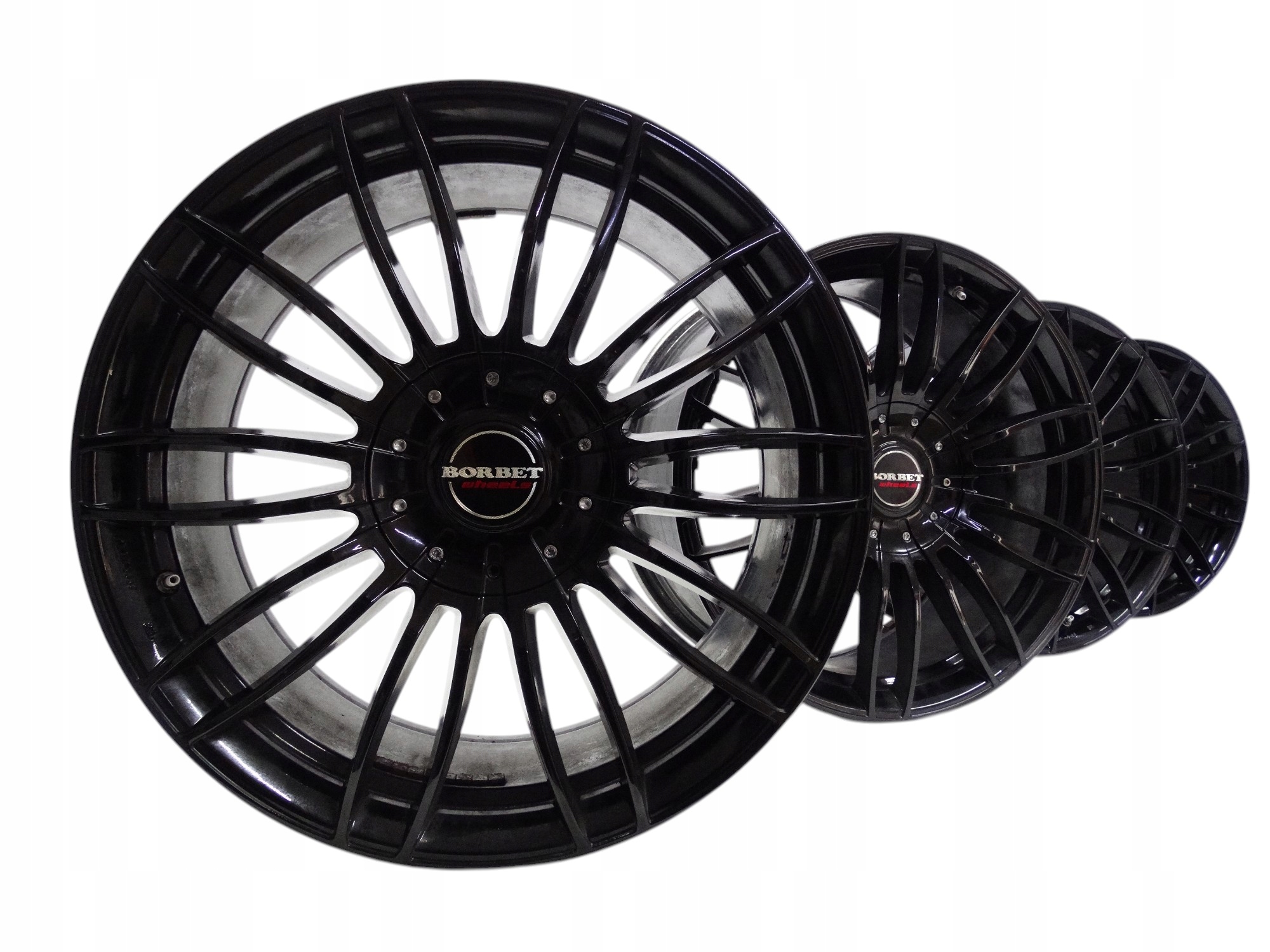 Borbet CW3-9020 KBA 48487 komplet 20 cali W221 W164 W166 W218 W207 W204