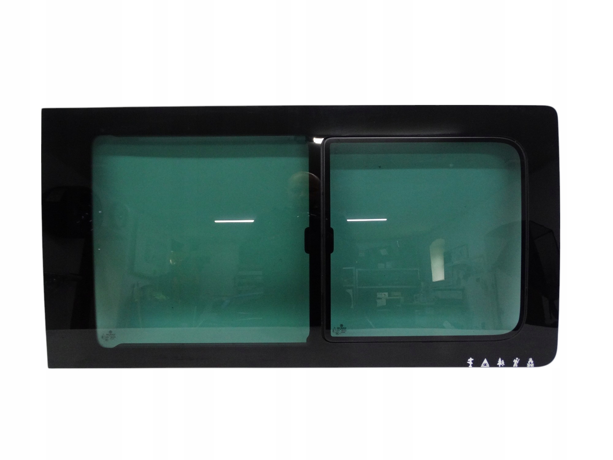 VW T5 Multivan szyba boczna drzwi przesuwnych prawa 7E0847758S oryginalna