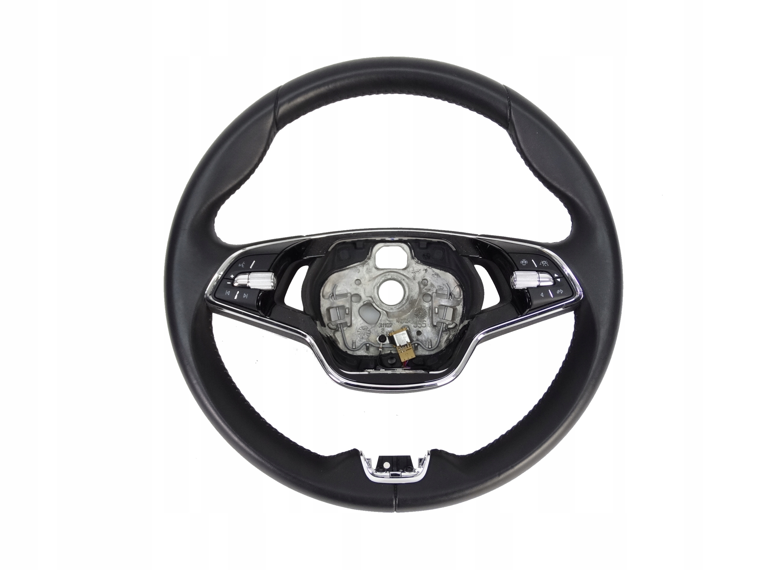 Skoda Octavia IV 5E3 19- kierownica skórzana multi