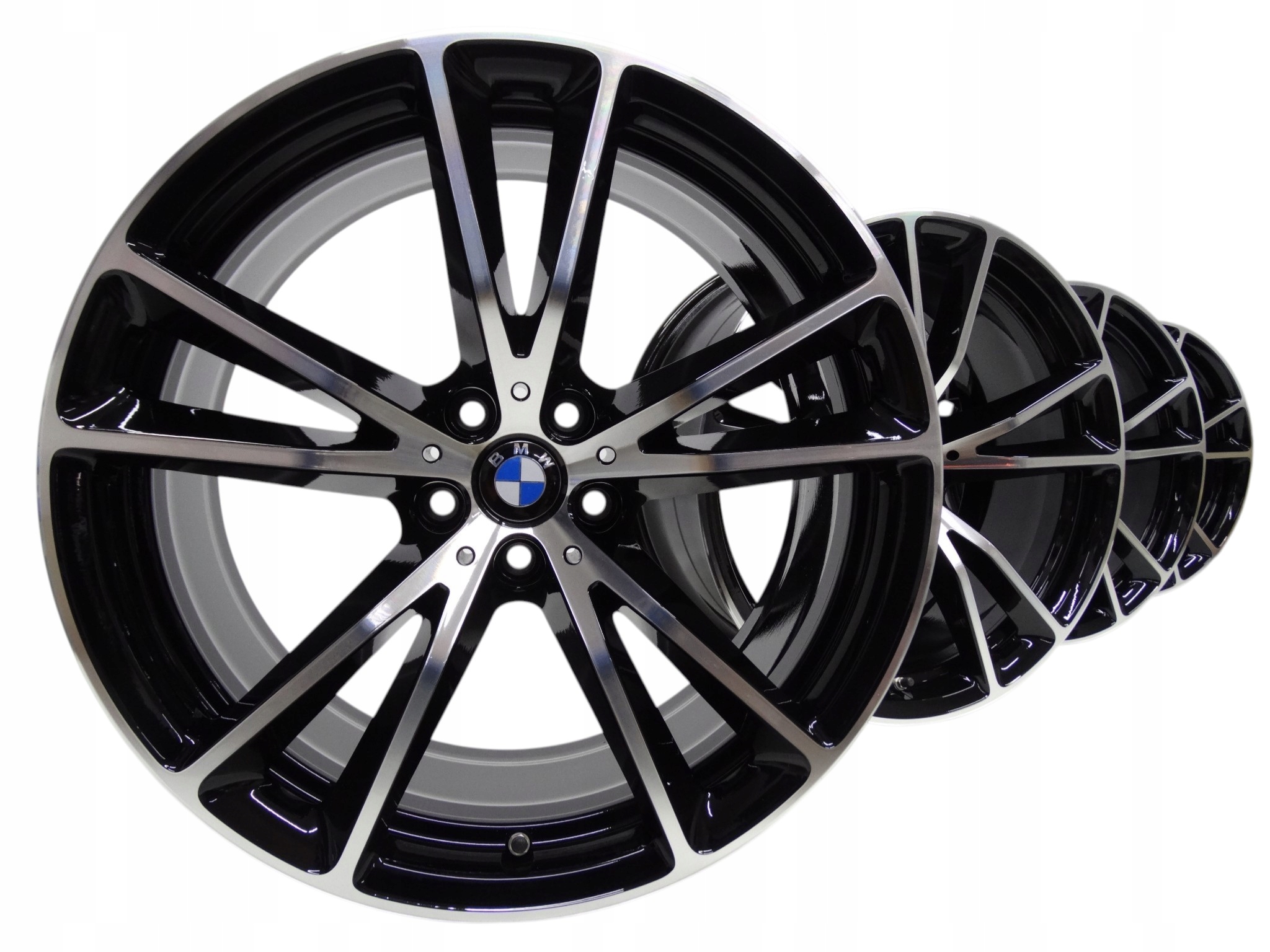 BMW 7 G11 G12 6GT G32 komplet felg 20 cali 6877020 6877021 oryginalne