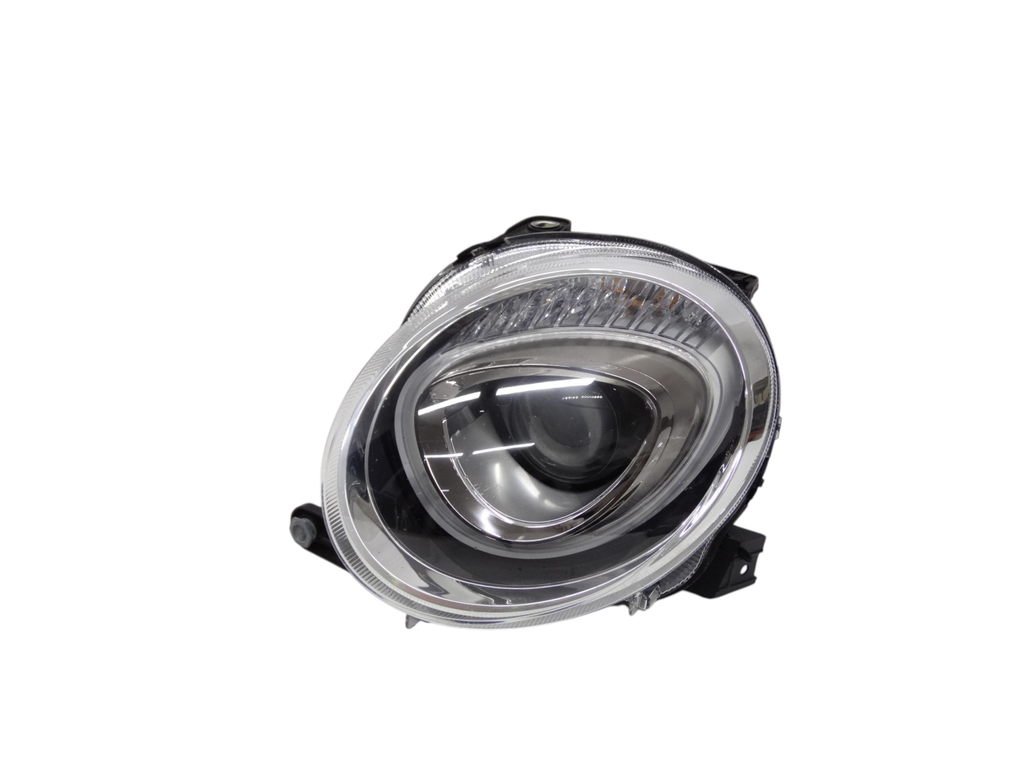 Fiat 500 Lift 2015-2020 lampa lewa zwykła soczewka 52129443 oryginalna